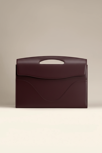 Pochette PC bordeaux