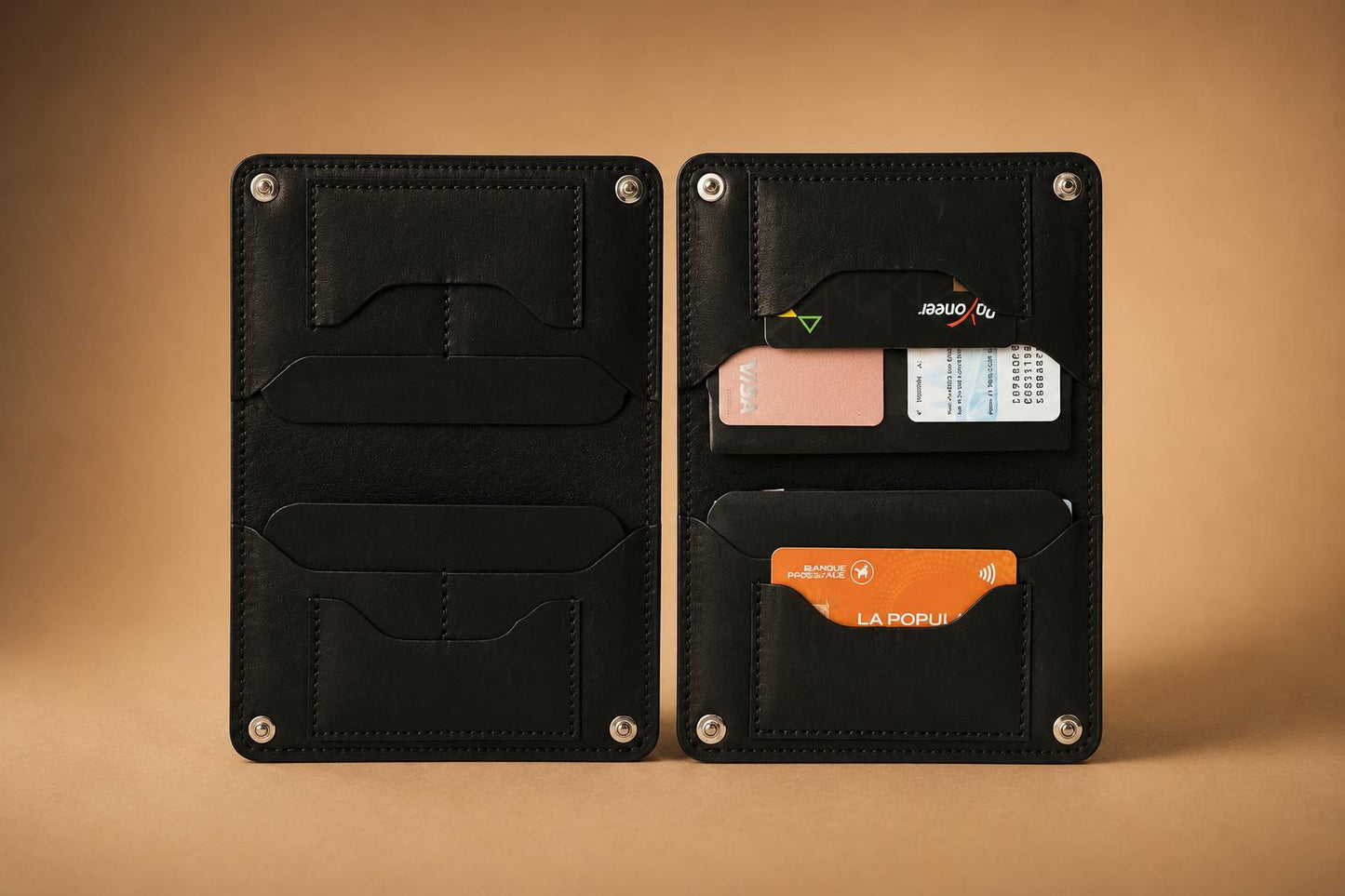 Portefeuille Le Maxi Héritage – Cuir de Veau Cire  "Crazy Horse"