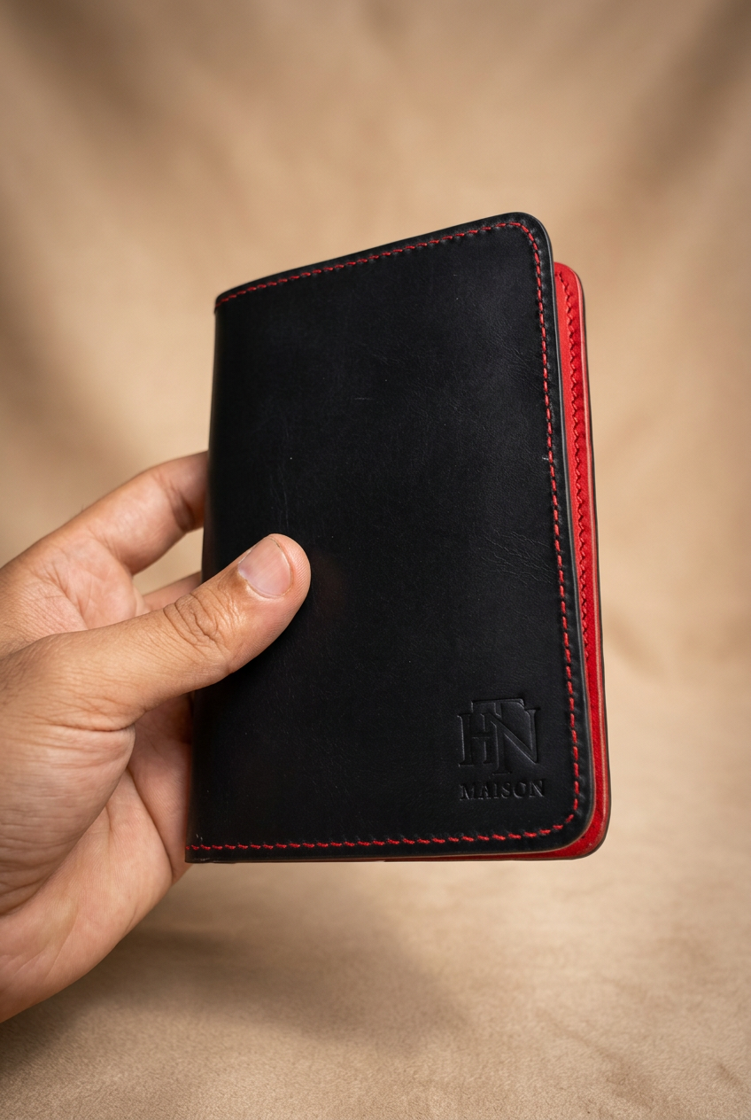 Portefeuille Le Maxi Héritage – Cuir de Veau Cire  "Crazy Horse"