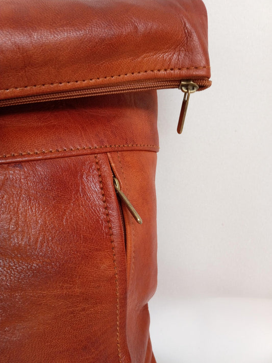 Sac à dos cuir véritable