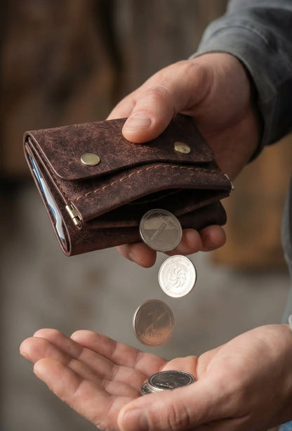 Portefeuille En Cuir Rima