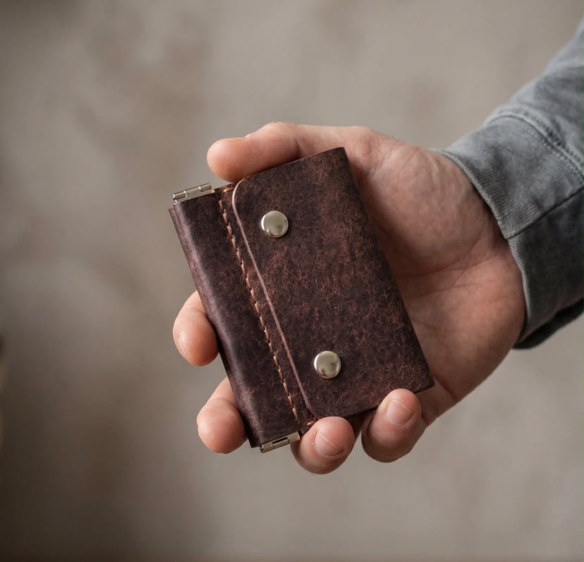 Portefeuille En Cuir Rima