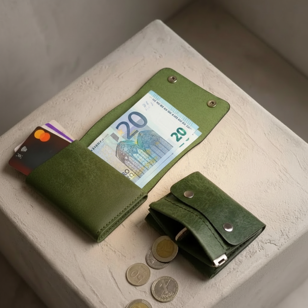 Portefeuille En Cuir Rima